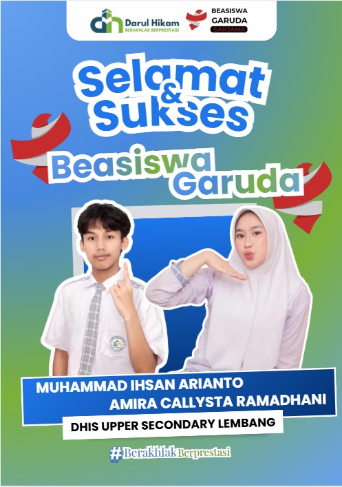 Siswa dan Siswi DHIS Secondary Mendapatkan Beasiswa GARUDA